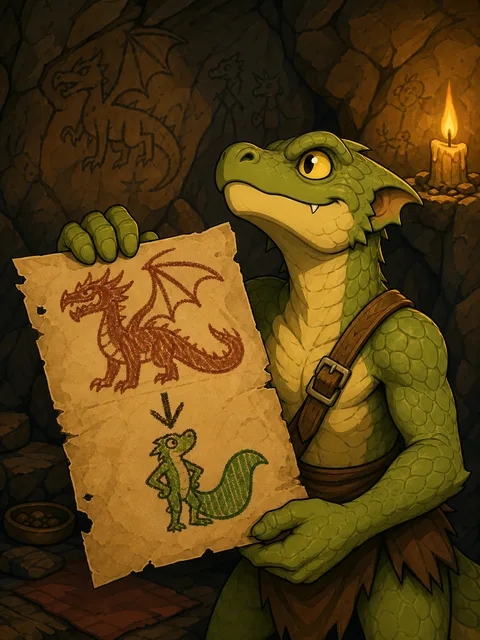 Le Parent autoproclamé des dragons (Kobold)