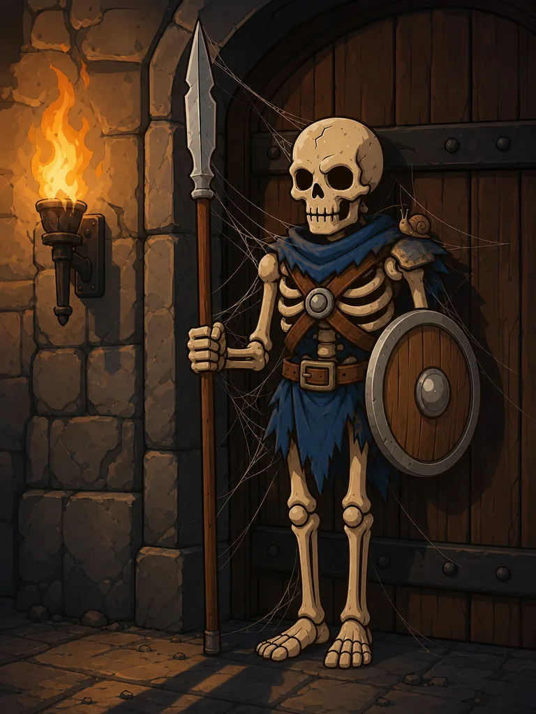 Der älteste Bewohner (Skelett)