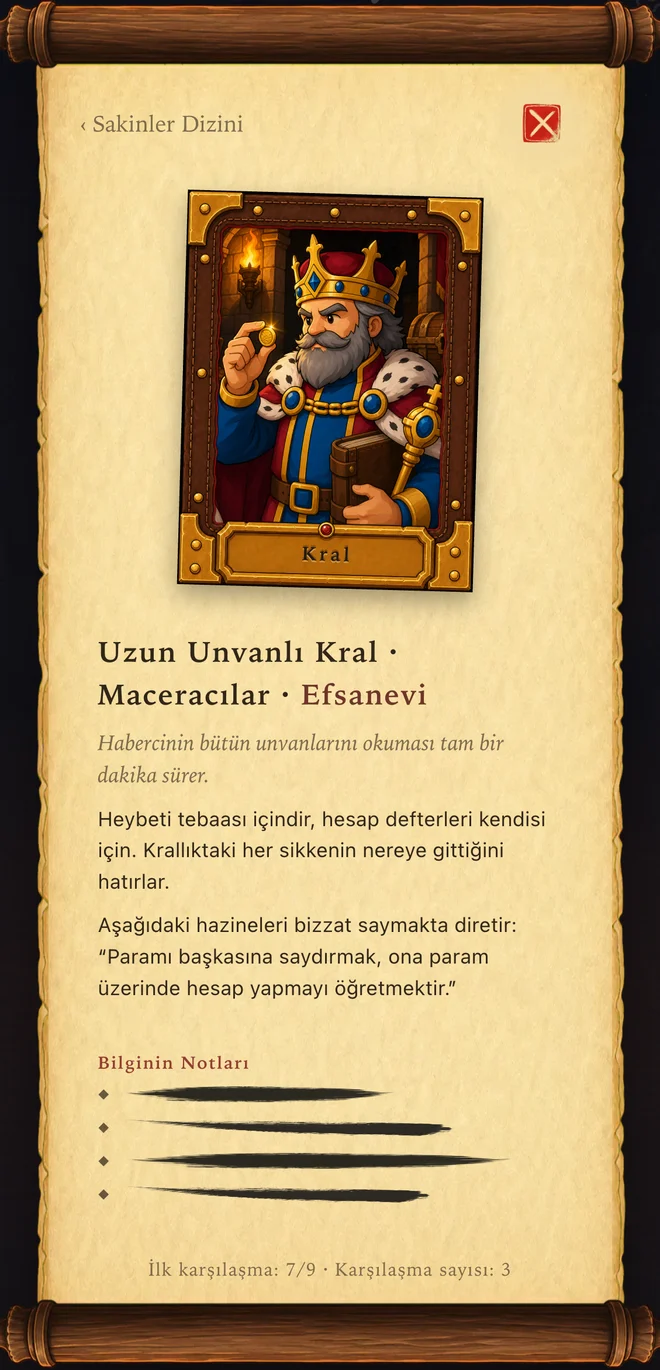 Zindan Günlüğü sayfasında portre, dosya ve notlar; bilinmeyen kurallar hâlâ örtülü