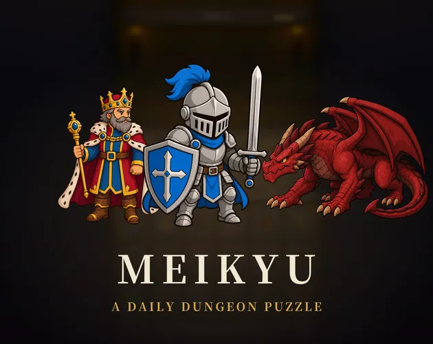 Portada de Meikyu: aventureros alrededor de una hoguera antes del descenso